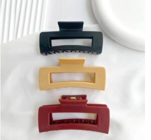 Flexible Claw Clip - Beige