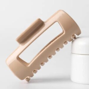 Large Flexible Claw Clip - Grey