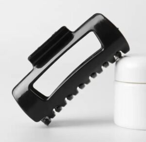 Large Flexible Claw Clip - Black