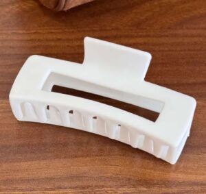 Flexible Claw Clip - White