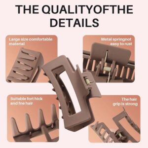 Flexible Claw Clip - Beige